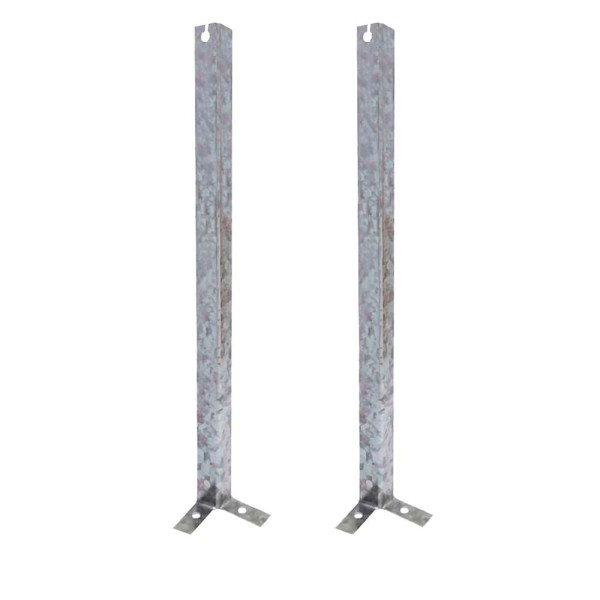 Encontraproduto.com.br - Kit protetor perimetral galvanizado 30cm 5 metros Calhaforte