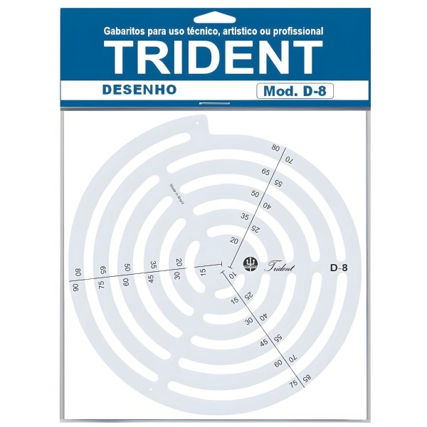 Encontraproduto.com.br - Gabarito Raios Ref.D-08 Trident