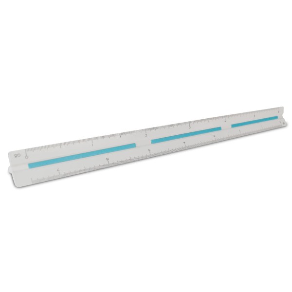 Encontraproduto.com.br - Escalímetro Triangular 30 cm Ref.7830/1 Trident