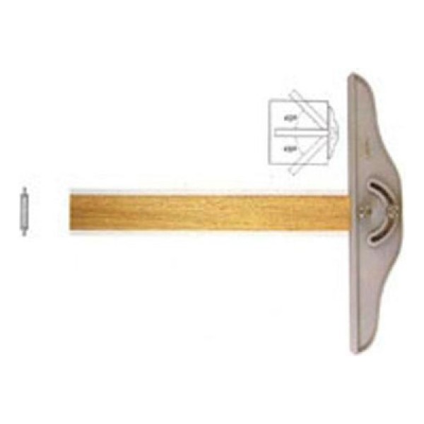 Encontraproduto.com.br - Régua T de Madeira Trident com 100cm - 5410
