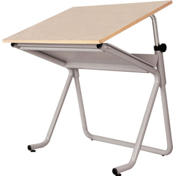 Encontraproduto.com.br - Mesa Cavalete Tubular com Prancheta 80 X 100 Cm - Tub 13g