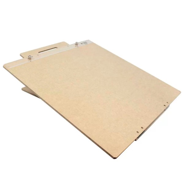 Encontraproduto.com.br - Pranchetinha Portátil Mdf A-3 Articulada Ref.4819-A3N Trident
