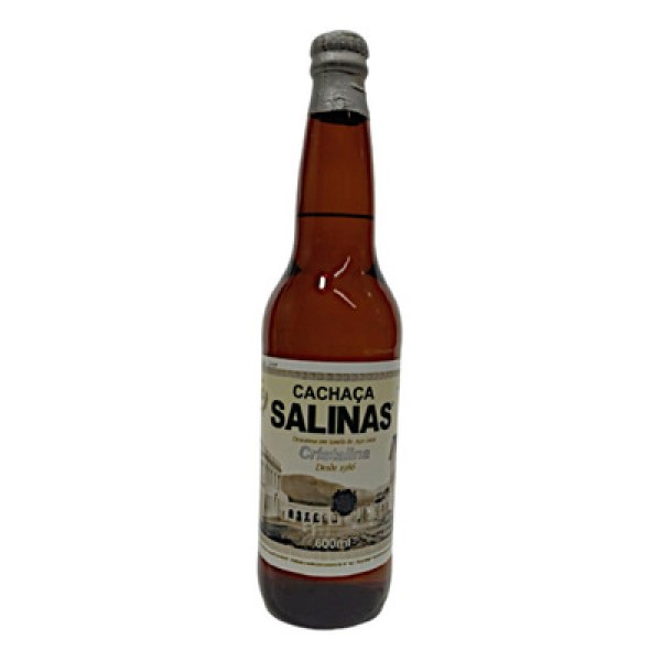 Cachaca Salinas Cristalina 600Ml C/C