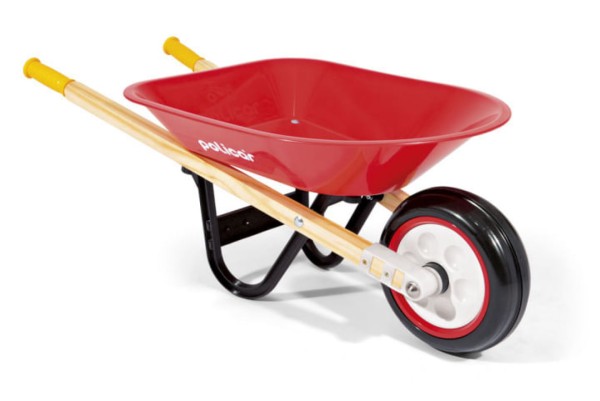 Encontraproduto.com.br - Carrinho De Mão Infantil Vermelho 7805 Poliplac