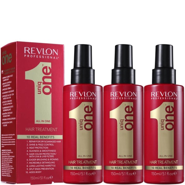 Encontraproduto.com.br - 3 Uniq One Revlon Tratamento Leave-in 10 Em 1 - 150ml