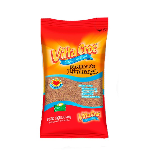 Encontraproduto.com.br - Farinha Linhaça Vitta Croc 200g