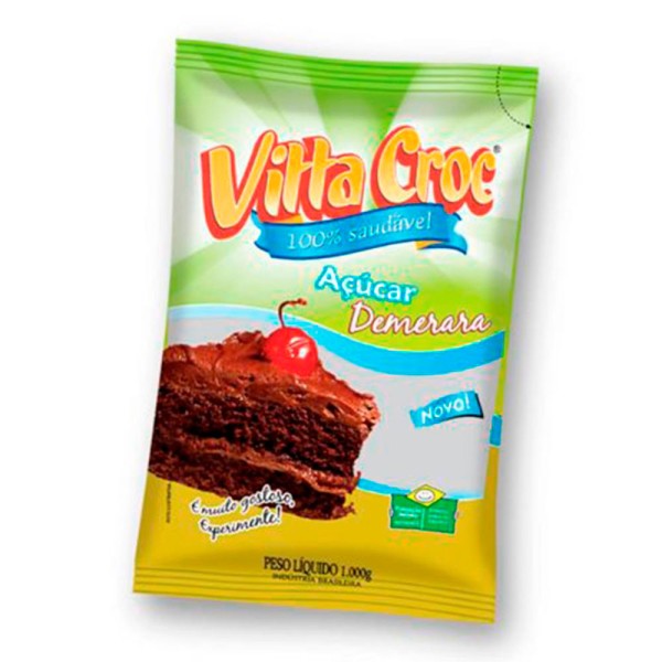 Encontraproduto.com.br - Açúcar Demerara Vitta Croc 1Kg