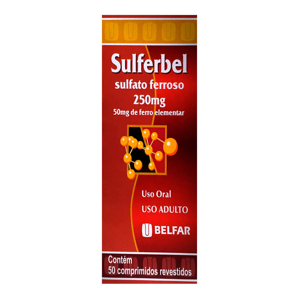 Encontraproduto.com.br - Sulferbel de 50mg com 50 Comprimidos