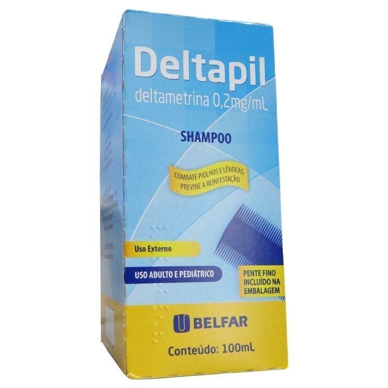 Encontraproduto.com.br - Deltapil 0.2MG/ML Shampoo - Frasco com 100 mL