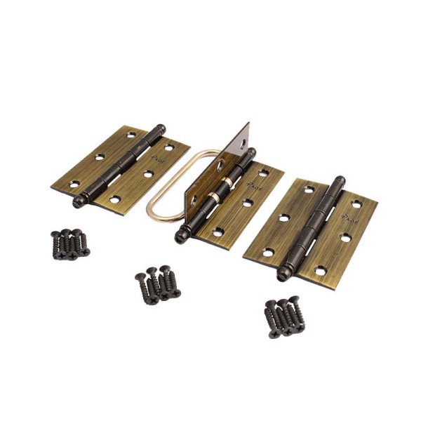Encontraproduto.com.br - Dobradiça Ferro 3.1/2x2.3/8 Com Alça Antique Belenus
