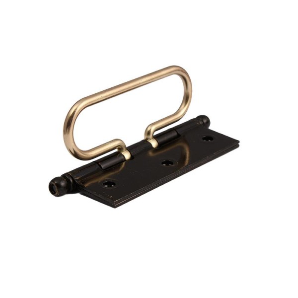 Encontraproduto.com.br - Dobradiça Ferro 3.1/2x2.3/8 Com Alça Antique Belenus