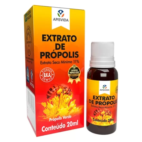 Extrato de Própolis Tradicional Apis Vida 20ml