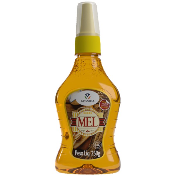 Encontraproduto.com.br - Mel Tradicional Apis Vida Bisnaga 250g
