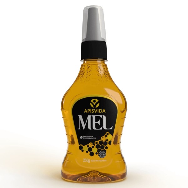 Encontraproduto.com.br - Mel Tradicional Apis Vida Bisnaga 250g