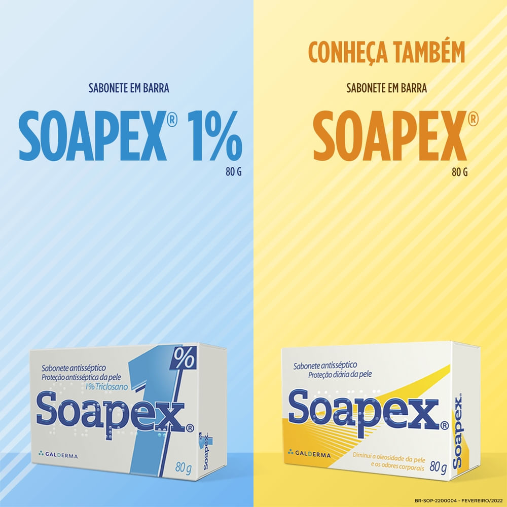 Encontraproduto.com.br - Soapex 1% Sabonete 80g
