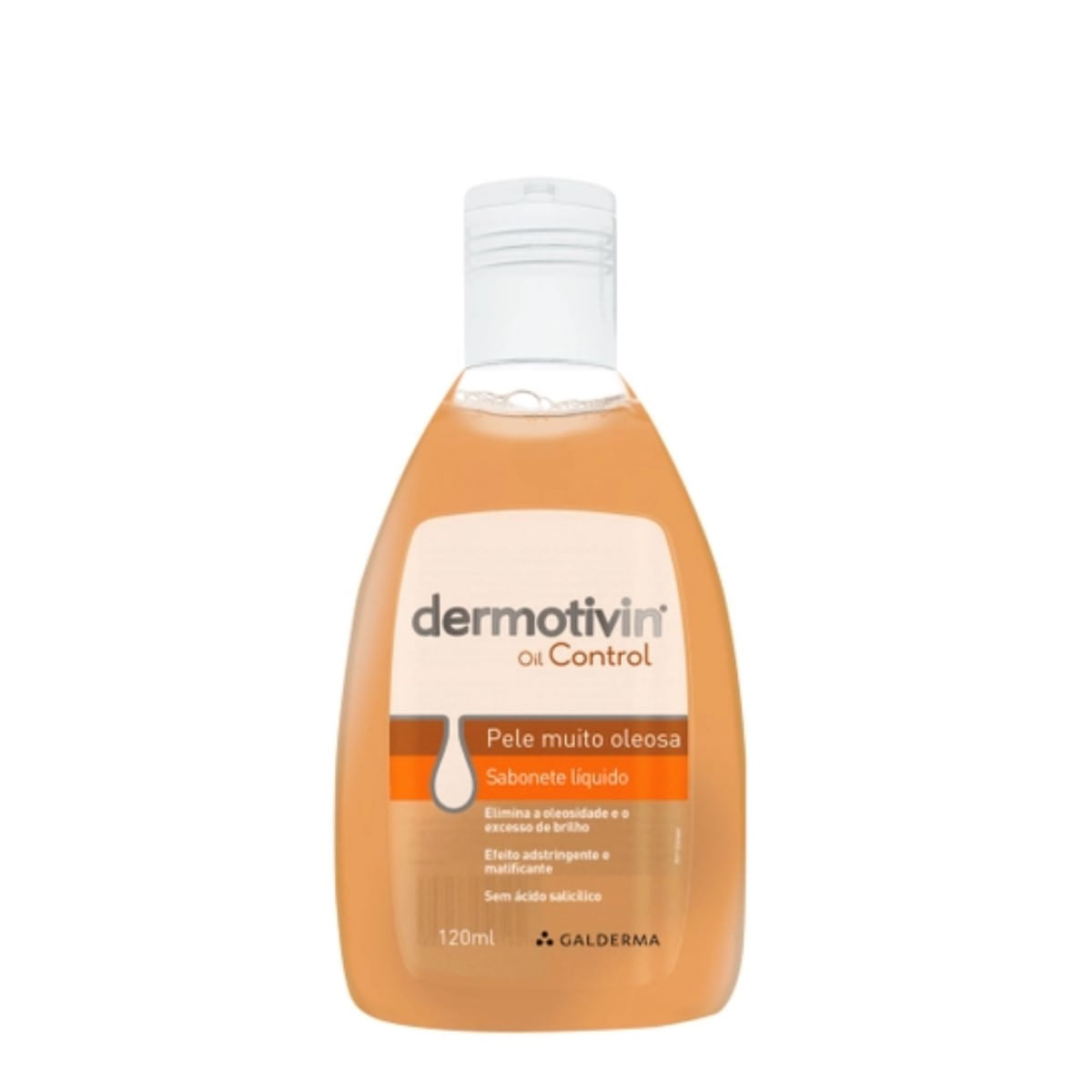 Sabonete Líquido Facial para Pele Muito Oleosa Dermotivin Oil Control