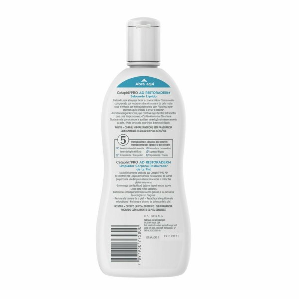 Encontraproduto.com.br - Cetaphil Restoraderm Sabonete Líquido 295ml