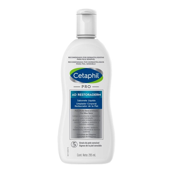 Encontraproduto.com.br - Cetaphil Restoraderm Sabonete Líquido 295ml