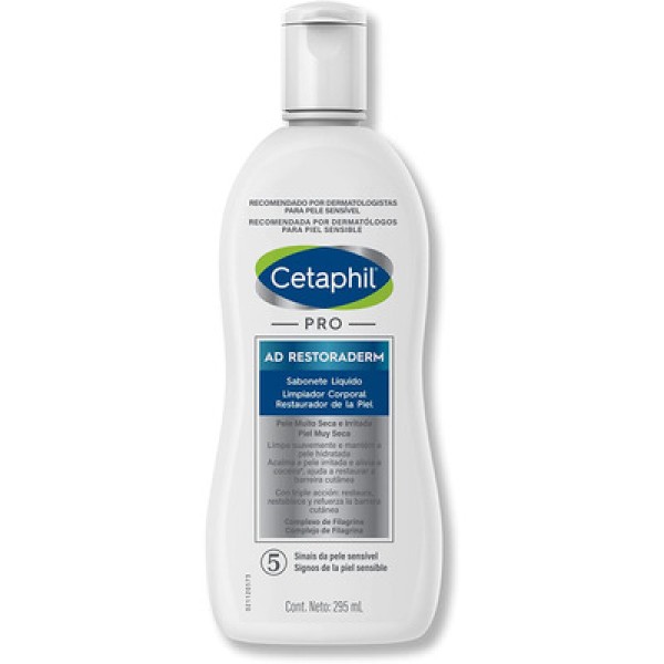 Encontraproduto.com.br - Cetaphil Restoraderm Sabonete Líquido 295ml
