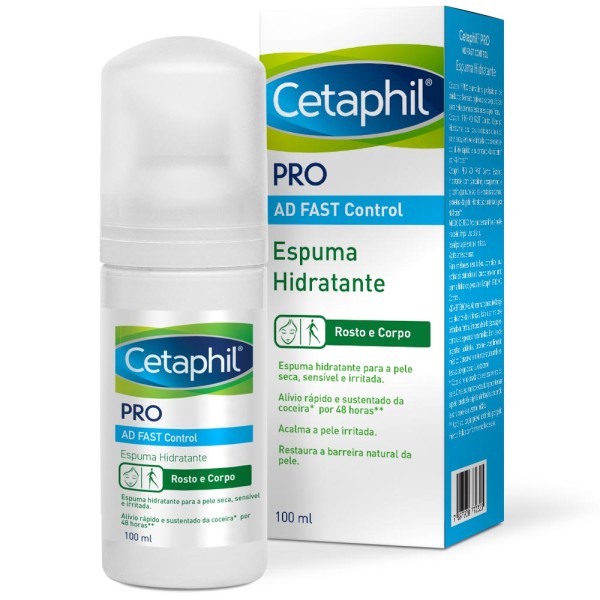 Encontraproduto.com.br - Espuma Hidratante Cetaphil Pro AD Fast Control