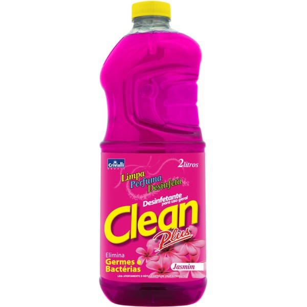 Encontraproduto.com.br - Desinfetante Clean Plus Jasmin 2L
