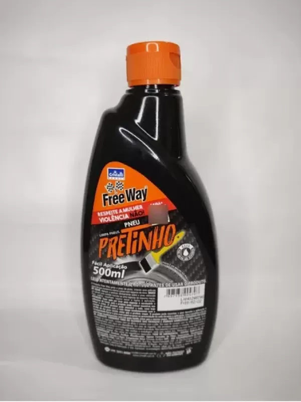 Encontraproduto.com.br - Pneu Pretinho 500ml Crivialli - Brilho Para Pneus