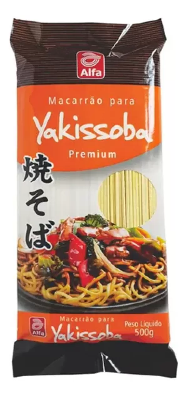 Macarrão Para Yakissoba Alfa 500g