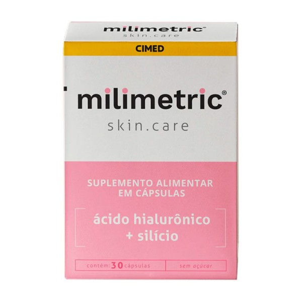 Encontraproduto.com.br - Milimetric Ácido Hialuronico com 30 Cápsulas - Cimed