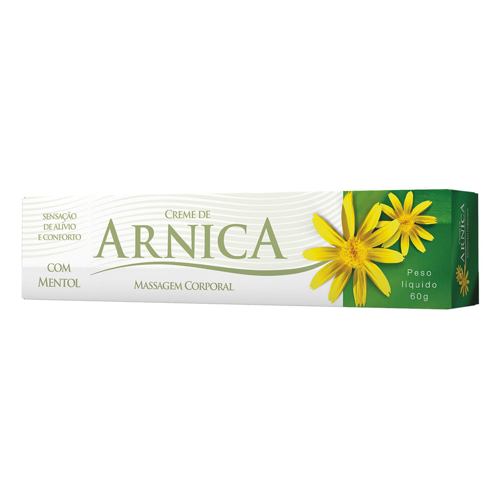Encontraproduto.com.br - Creme De Arnica Com Mentol 60g