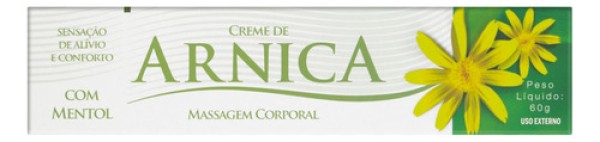 Creme De Arnica Com Mentol 60g
