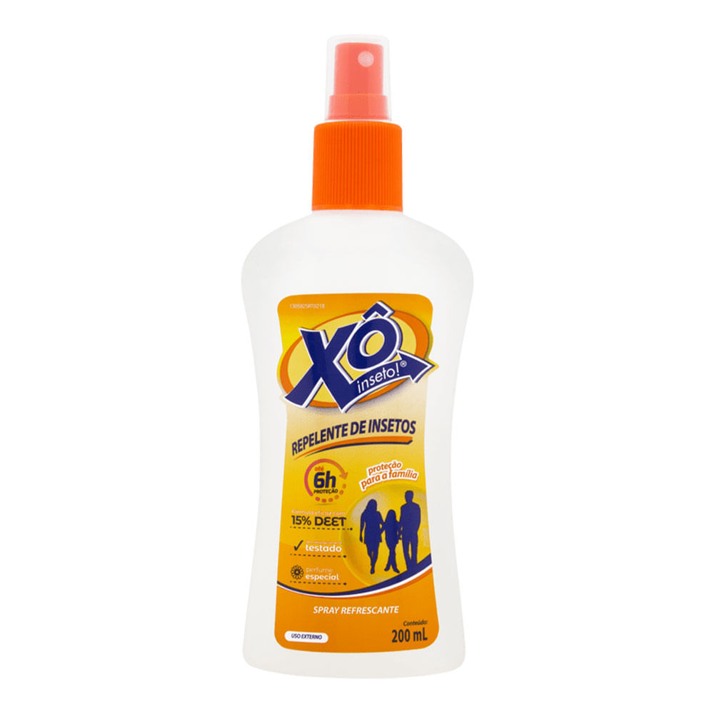 Encontraproduto.com.br - Repelente Spray Xô Inseto Deet 200ml