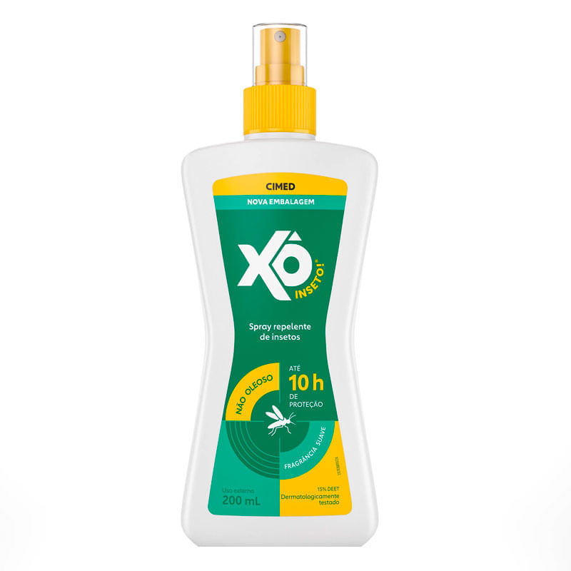 Encontraproduto.com.br - Repelente Spray Xô Inseto Deet 200ml