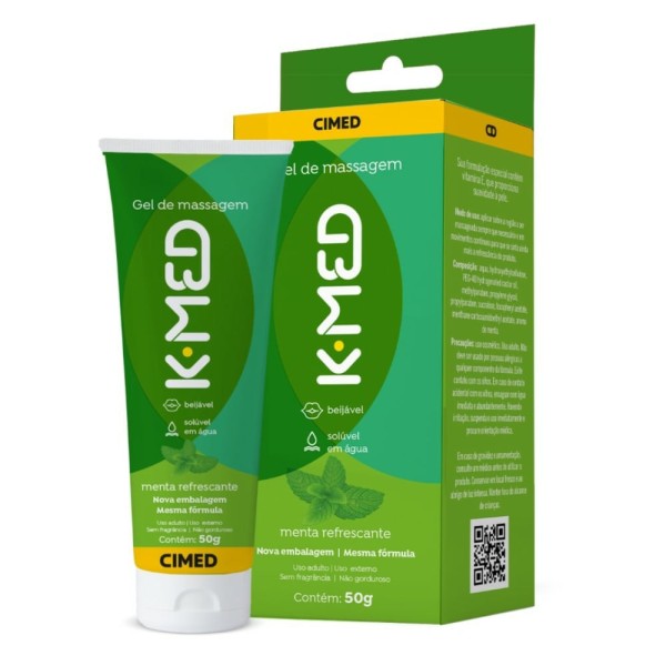 Encontraproduto.com.br - K-Med Gel Menta Refrescante 50g