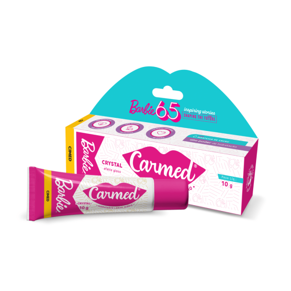 Protetor Labial Carmed Barbie 10gr Crystal
