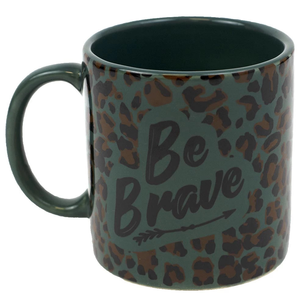 Caneca Scalla Le Be Brave Cerâmica Colorido 300ml