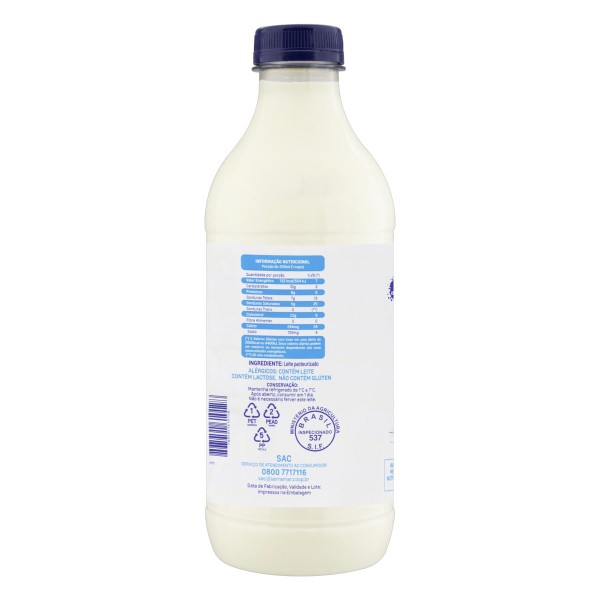 Encontraproduto.com.br - Leite Pasteurizado Homogeneizado Integral Serramar Garrafa 1 L
