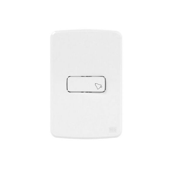 Encontraproduto.com.br - Pulsador de Campainha 4x2 Composé Branco Weg Equipamentos