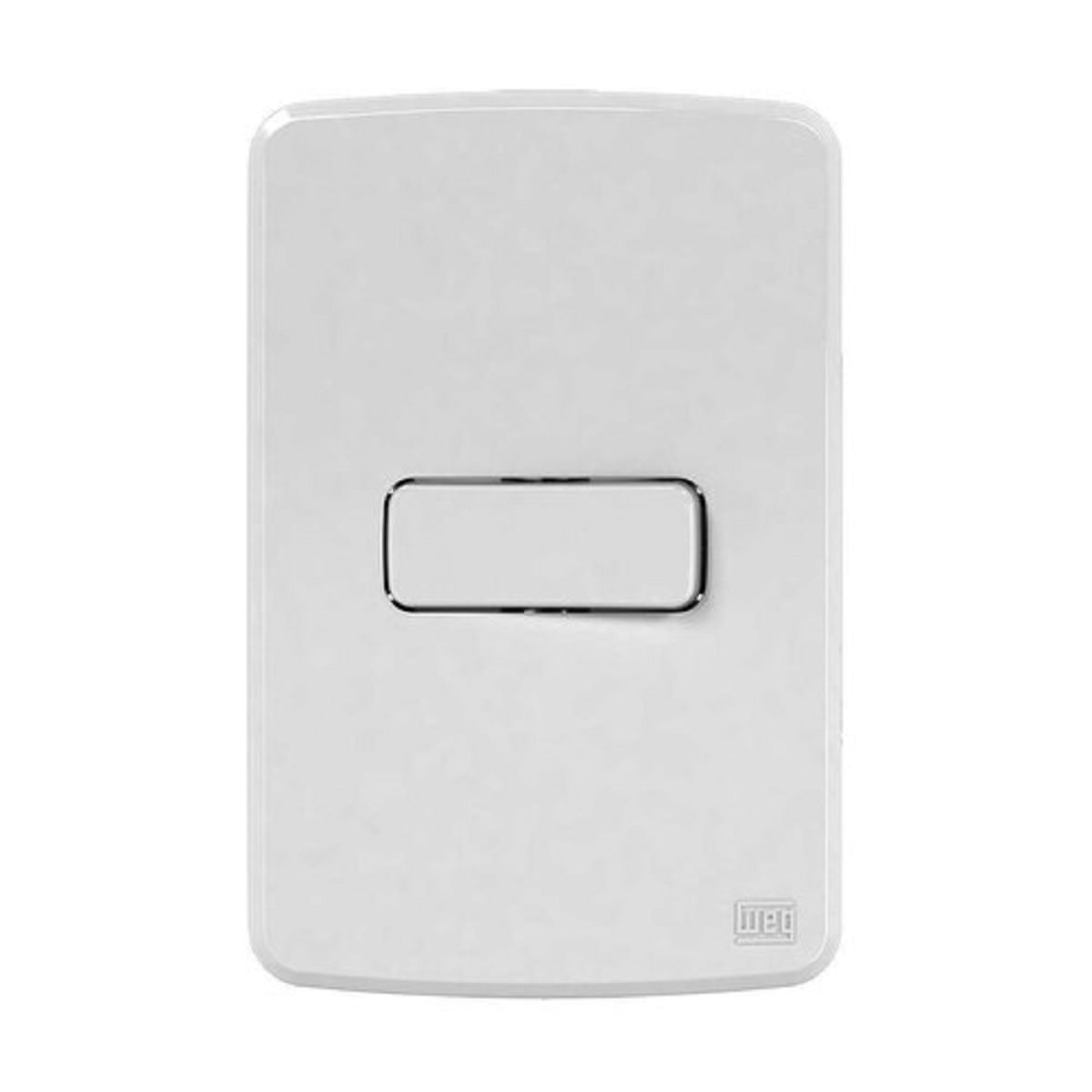 Encontraproduto.com.br - Interruptor 4x2 1 Tecla 10A Composé Branco Weg Equipamentos