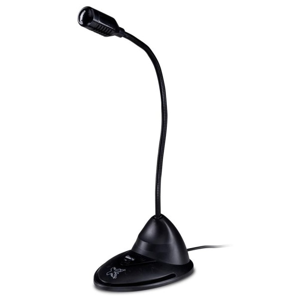 Encontraproduto.com.br - Microfone Stand Max Maxprint 3.5 P2 Preto - M60000069