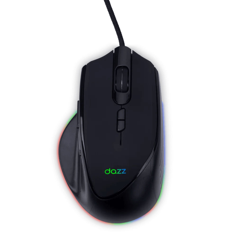 Encontraproduto.com.br - Mouse Dazz Colossus USB 2.0 12.000 DPI Preto