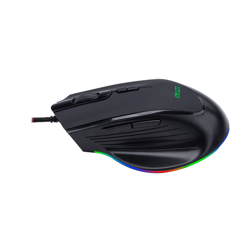 Encontraproduto.com.br - Mouse Dazz Colossus USB 2.0 12.000 DPI Preto