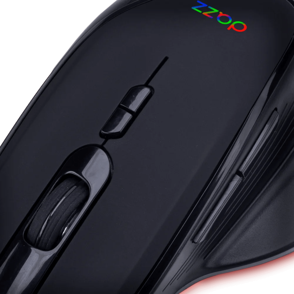 Encontraproduto.com.br - Mouse Dazz Colossus USB 2.0 12.000 DPI Preto