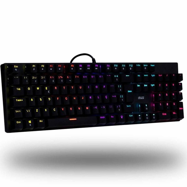 Encontraproduto.com.br - Tecladoo Mecânico Gamer Dazz Orion Essential Rgb Switch Yh Blue Abnt2 Preto D62000130