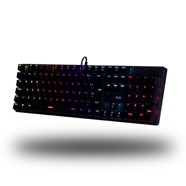 Encontraproduto.com.br - Tecladoo Mecânico Gamer Dazz Orion Essential Rgb Switch Yh Blue Abnt2 Preto D62000130