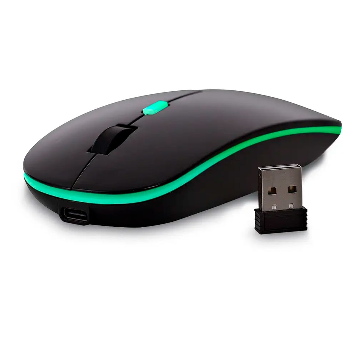 Encontraproduto.com.br - Mouse Sem Fio Maxprint Croma 2.4G, 1600 DPI, Preto