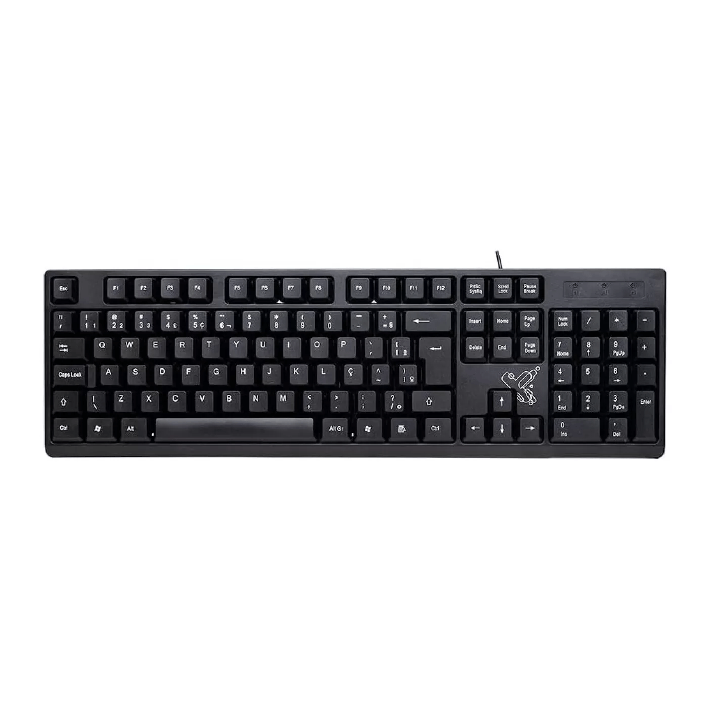 Encontraproduto.com.br - Teclado Textbook Maxprint Com Fio USB 2.0 Preto