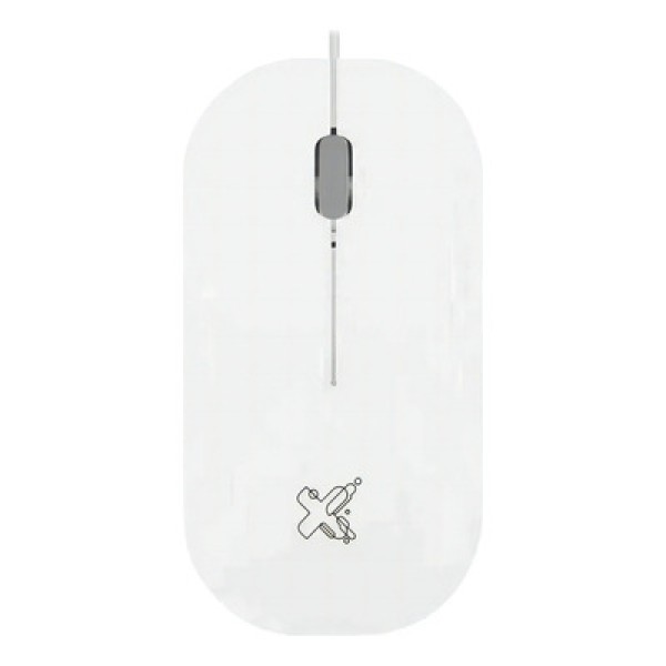 Encontraproduto.com.br - Mouse C/ Fio Surface USB Branco 1200dpi - Maxprint
