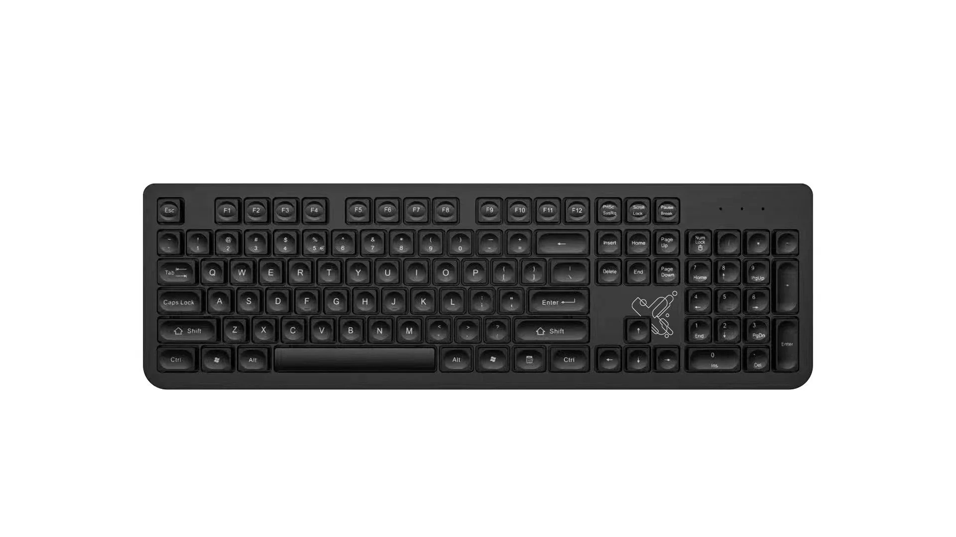 Teclado Maxprint Concept Pro com Fio Usb 2.0 - Preto