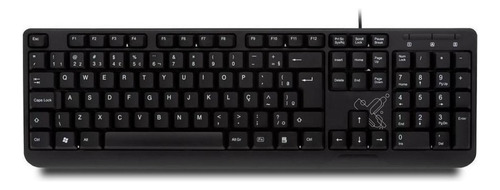 Teclado Ps2 Maxprint Padrão 60808-8 Preto
