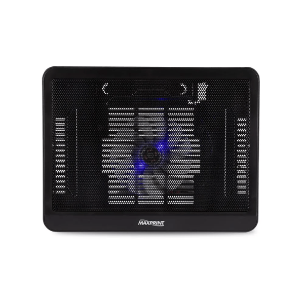 Encontraproduto.com.br - Suporte P/Notebook 17 Maxprint C/ Ventilador Led Preto